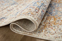 Ivory / Multi / 5'-3" x 5'-3" Round