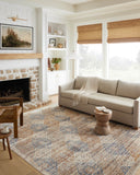Ivory / Multi / 6'-7" x 9'-10"