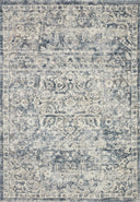 Ivory / Blue / 9'-6" x 13'