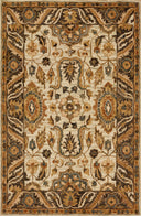 Ivory / Dk Taupe / 5'-0" x 7'-6"