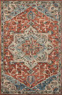 Red / Multi / 2'-3" x 3'-9"