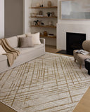 Beige / Gold / 3'-6" x 5'-6"