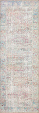 Red / Teal / 3'-6" x 5'-6"