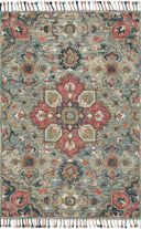 Light Blue / Multi / 9'-3" x 13'