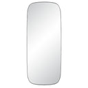 Renwil Almandine 72" Tall Rectangular Mirror - Matte Black