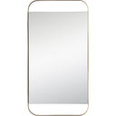 Renwil Zariyah 38" Tall Rectangle Wall Mirror - Yellow