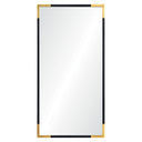 Renwil Osmond 60" Tall Rectangle Wall Mirror - Yellow