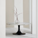 Renwil Lovisa Indoor Aluminum Table - Antique Brass