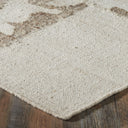 Renwil Grace 5'3" x 7'3" Ft Handwoven Indoor Rug - Ivory / Stone