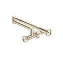 Satin Nickel / Ivory Wheel Handle