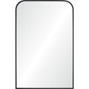 Renwil Jackline 36" Tall Rectangle Wall Mirror - Black