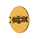 Unlacquered Brass / Cross Handle