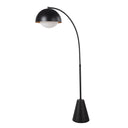 Renwil Cooke 65 - 75" Tall Matte Black Floor Lamp with Shade