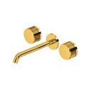 Unlacquered Brass / Ivory Wheel Handle