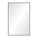Renwil Amara 45" Tall Rectangle Wall Mirror - Black