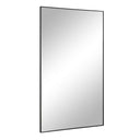 Renwil Loutro 36" H x 22" W Wall Mirror - Black