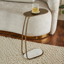 Renwil Balam Indoor Aluminum Table - Antique Brass