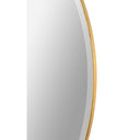Renwil Thallo 48" Tall Round Wall Mirror - Yellow