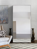 Renwil Trilo 60" Tall Rectangle Full Length Mirror - Black