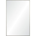Renwil Roderick 35.5" Tall Rectangle Wall Mirror - Grey