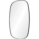 Renwil Bergen 36" Tall Rectangle Wall Mirror - Black