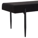 Renwil Lowe Indoor Boucle Bench - Black