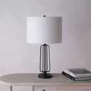 Everren Shadia 24.75" Length Table Lamp (Set of 2) - Matte Black