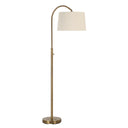 Everren Moulton 66.25" Height Floor Lamp - Dark Antique Brushed Brass