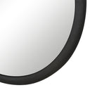 Renwil Olica 40" H x 40" W Wall Mirror - Black