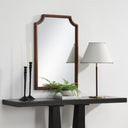 Renwil Sintra 36" H x 24" W Wall Mirror - Brown
