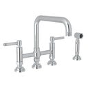 Polished Chrome / Ivory Lever Handle