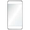 Renwil Tiffey 38.2" Tall Rectangle Wall Mirror - Grey