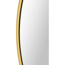 Renwil Alegre 30" Tall Round Wall Mirror - Yellow