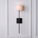 Renwil Eunices 24" Length Wall Sconce - Black And White