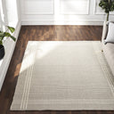 Renwil Lindley 10 x 13 Handwoven Indoor Rug - Oatmeal