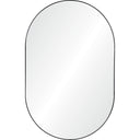 Renwil Webster 40" Tall Oval Wall Mirror - Black