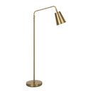 Everren Vidura Adjustable Height Floor Lamp - Brass