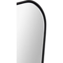 Renwil Nashua 36" Tall Rectangle Wall Mirror - Black