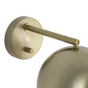 Renwil Conali 8" Burnished Brass 1-Light Wall Sconce