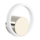 Polished Nickel / Matte White