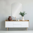 Renwil Kale 36" Tall Irregular Wall Mirror