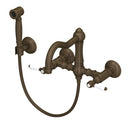 Tuscan Brass / Porcelain Lever Handle