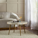 Renwil Core Indoor Acacia Wood Table - White