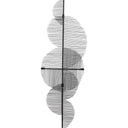Renwil Byers 51.5" Wide Wall Art - Black Powder