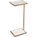Renwil Delma Indoor Steel Table - White