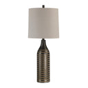Everren Azzurra 33.5" Height Table Lamp - Dark Brown