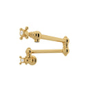 Unlacquered Brass / Metal Cross Handle