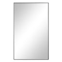 Renwil Loutro 36" H x 22" W Wall Mirror - Black