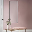 Renwil Phiale 53" Tall Rectangle Wall Mirror - Brown