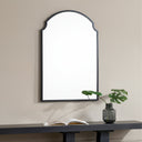 Renwil Asmara 36" Tall Irregular Wall Mirror - Black